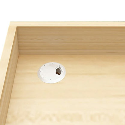 LaseVe Podium Podium Presentation Lectern Stand Podium,Standing Desk Host Stage Speaking Reading Table for Classroom with Wire Hole, Apply to Conference Auditorium/Teak/63x40x110cm