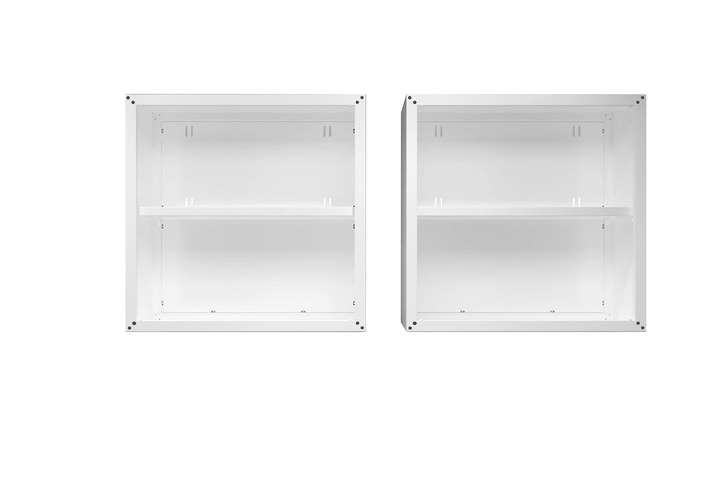 Manhattan Comfort Fortress Storage Units, White