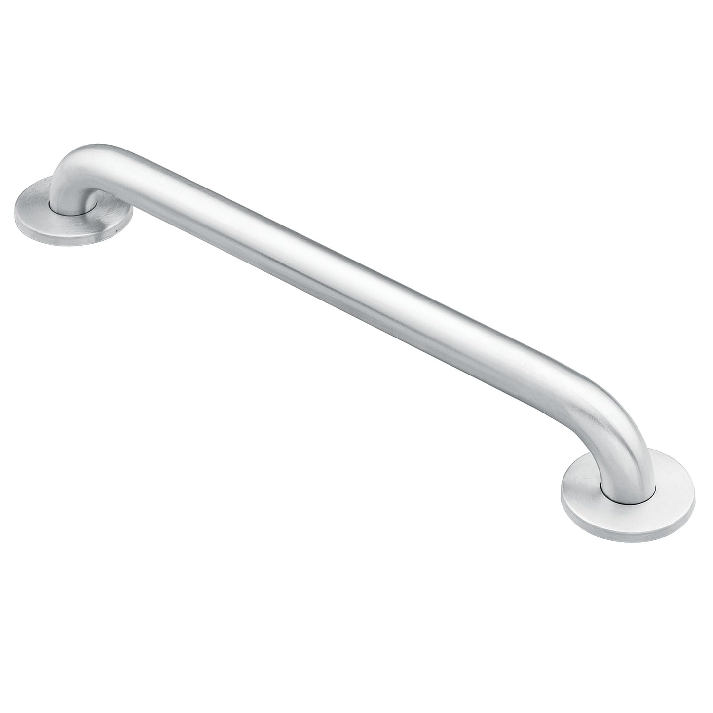 Moen Home Care Bathroom Safety 18 Inch Stainless Steel Handicap Grab Bar for Bathtub and Shower, Elderly Assistance Product with Concealed Screws, Polished Brass, 8718