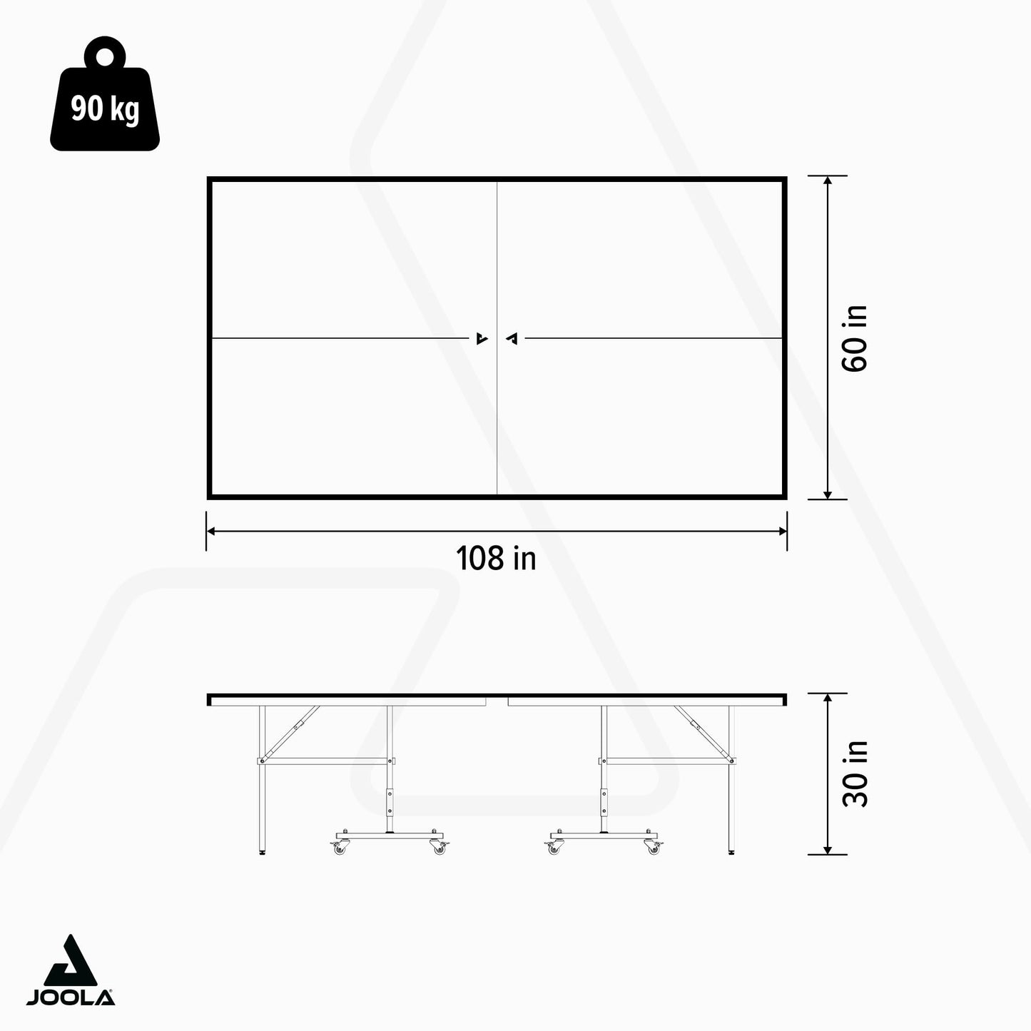 JOOLA NOVA Ping Pong Table with Waterproof Table Tennis Net Set - Quick Assembly - All Weather Aluminum Composite Surface - Tournament Quality - Indoor & Outdoor Compatible ‎Nova Plus