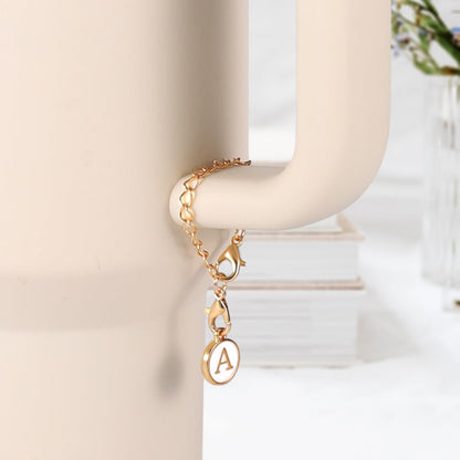 SAVITA Letter Charm Accessories for Stanley Cup, Personalized Name ID Handle Charm