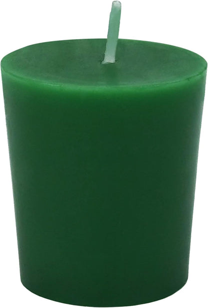 Zest Candle Votive Candles, 12-Piece, Hunter Green, Small, CVZ-012
