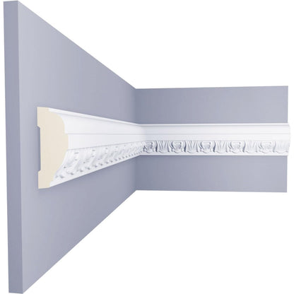Ekena Millwork PML02X01EM-CASE-12 Emery (12-Pack) Panel Moulding, 2 1/8"H x 7/8"P x 94 1/2"L, Primed