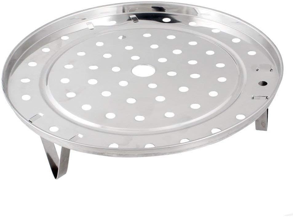 Household Steaming Rack, Thickened Stainless Steel Cooking Ware Stand (12 inch)