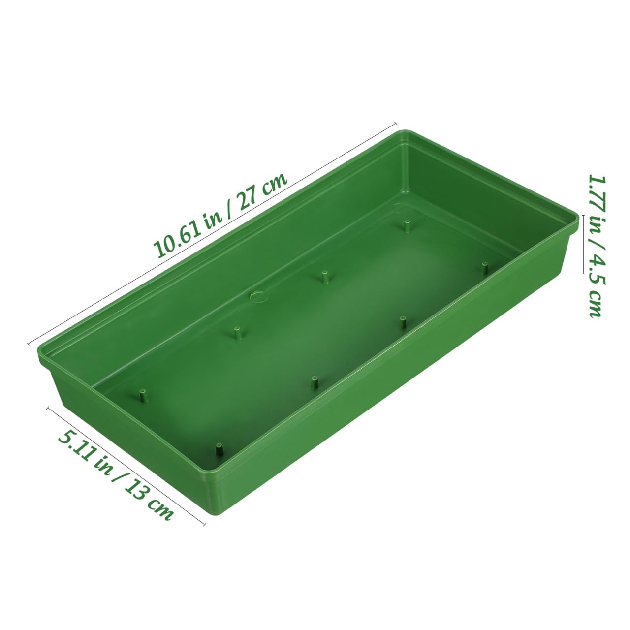 Garneck 10pcs Floral Foam Tray Plastic Foam Trays for Flower Arrangements Wedding Party Decoration Supplies