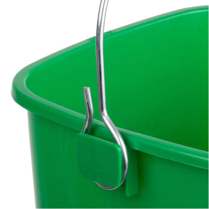 Noble Products KP97RDNBL/KP97GNNBL Square Pail for Cleaning, Detergent and Sanitizing, 3quart, Small, Red and Green, Set of 2