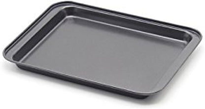 SS&CC Nonstick Baking Sheets Set of 2 - Perfect 8 Inch Cookie Trays for Toaster Ovens | Ideal for 1-2 Person Households
