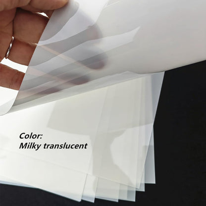 Translucent Blank Mylar Stencil Sheet for Cutting,8 Pack 12" x 24" 10mil/0.25mm Thick .Cutting Machines. Gift, Acetate Template Material,Craft Plastic Sheets