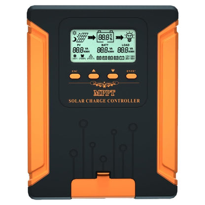 SolaMr 120A 180V MPPT Solar Charge Controller 12V/24V/36V/48V, LCD Screen Solar Panel Controller for Gel Sealed Flooded and Lithium LiFePO4 Battery (CM120A)