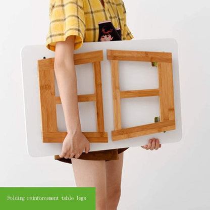 Side Table Economical and Practical Rectangular Folding Table, Coffee Table, Children's Table, Picnic Table (Table Only)