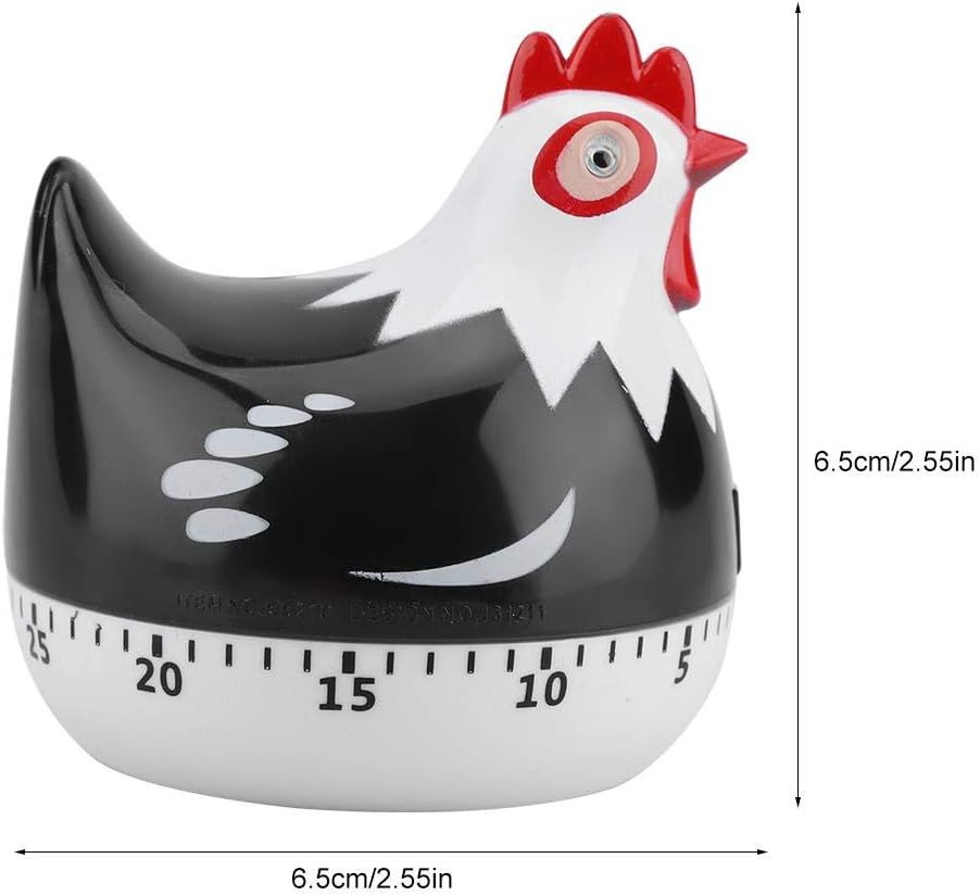 Chicken Cartoon Kitchen Timer, Cute Cooking Timer Reminder Countdown for Baking