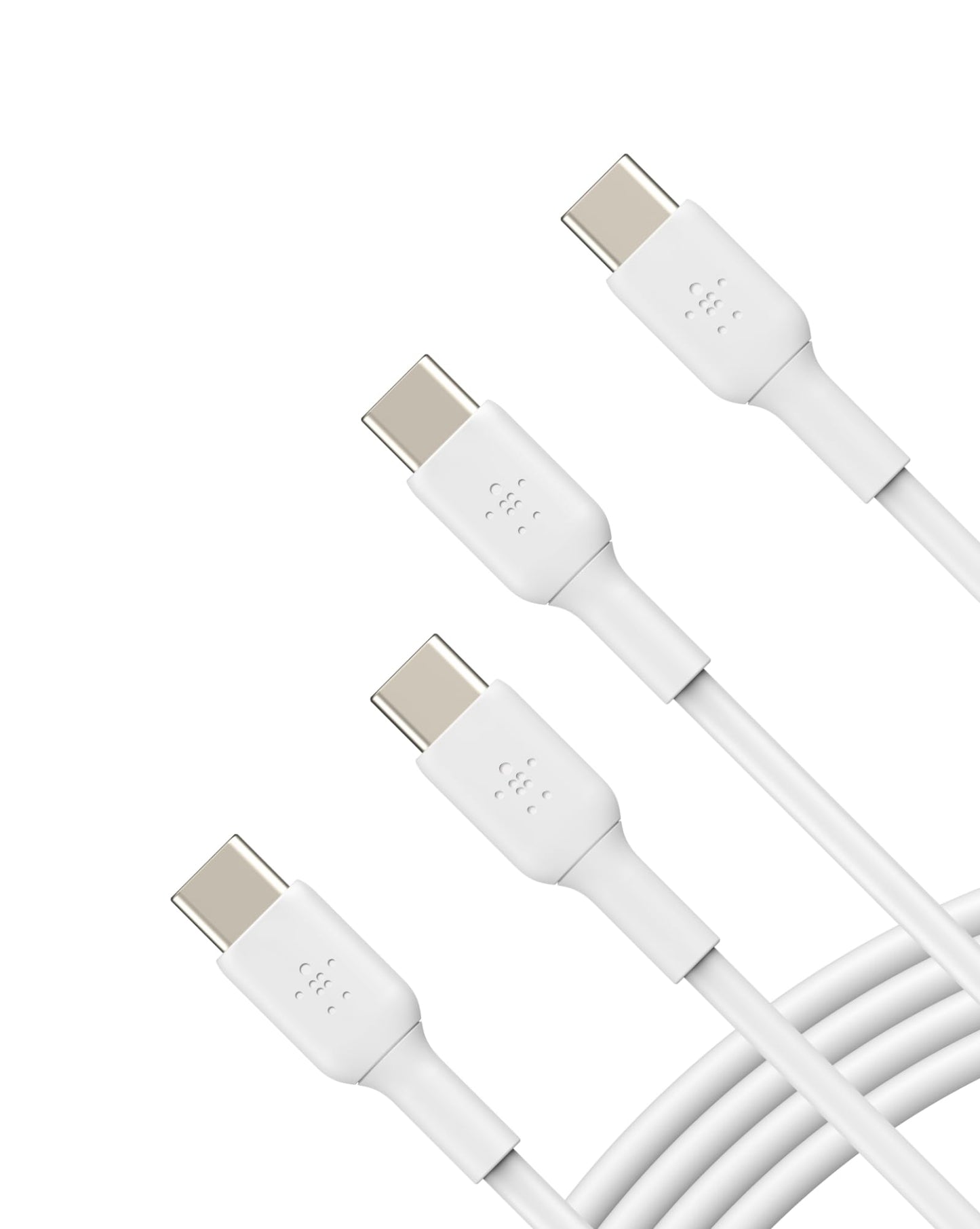 Belkin USB-C to USB-C Cable Fast Charging Cable (2M/6.6ft) for iPhone 16, iPhone 16 Pro, iPhone 16 Pro Max, Galaxy S25, S24, Note, Pixel, iPad Pro, Nintendo Switch 2, Carplay & More - Black