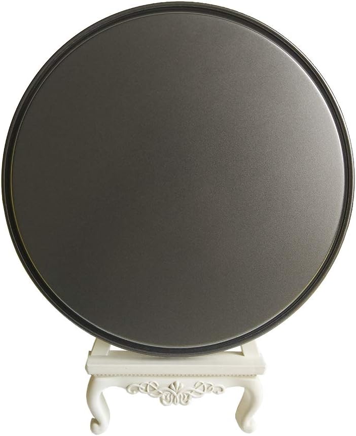 Carbon Steel Non-stick Round Deep Dish Pizza Pan, 10 inch Oven Tray for Homemade Pizza Baking
