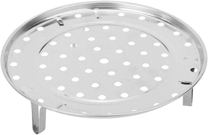TOPINCN Stainless Steel Round Steamer - Silver (Large)