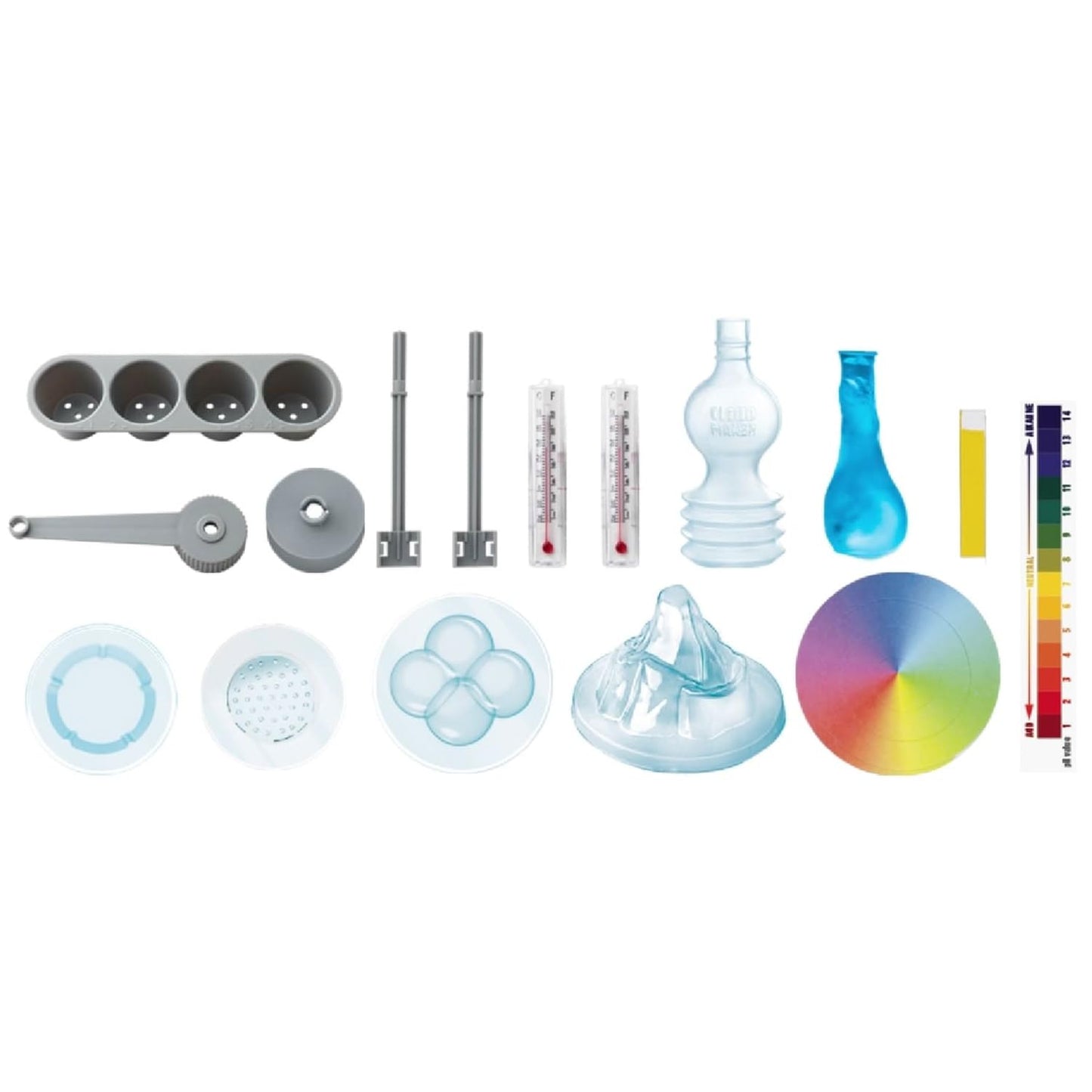 4M: Green Science - Weather Science - DIY Mini Observatory Kit, Static Electricity, Lightning-Cloud Formation, Build A Water Cycle Model, STEAM Kid 5+