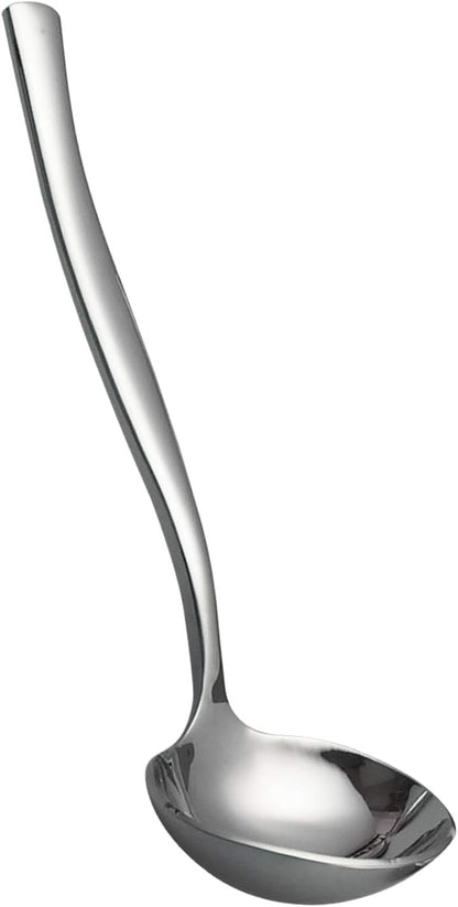 4-Piece Small Stainless Steel Gravy Soup Spoon Set, Perfect for Serving
