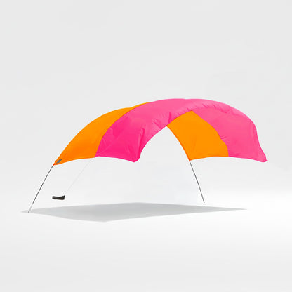Shibumi Shade 3.0 Version | Sunset Edition | Sets Up in 3 Mins | 150 Sq. Ft. of Shade for up to 8 People | Includes Wind Assist | UPF 50+ Sun Protection