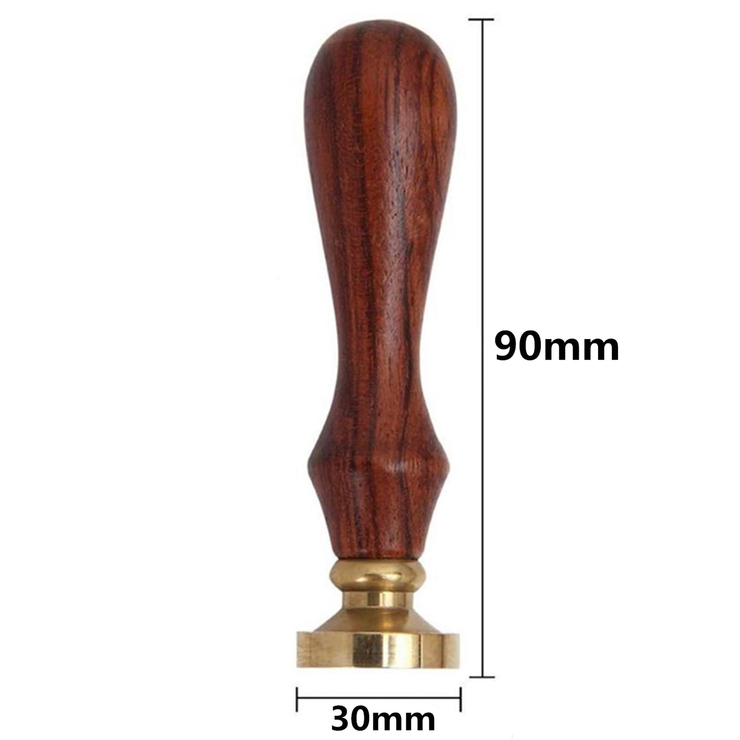 JUPPE 6pcs Flower Wax Seal Set, Cherry Blossom Rose Bell Orchid Branches Tulip Various Flowers Sealing Wax Stamps for Wedding Invitation Birthday Party