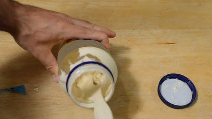 1 Compac Mayo Knife & Jar Scraper Spreader - Plastic Knife Spatula for Scraping Mayonnaise Jars and Spreading