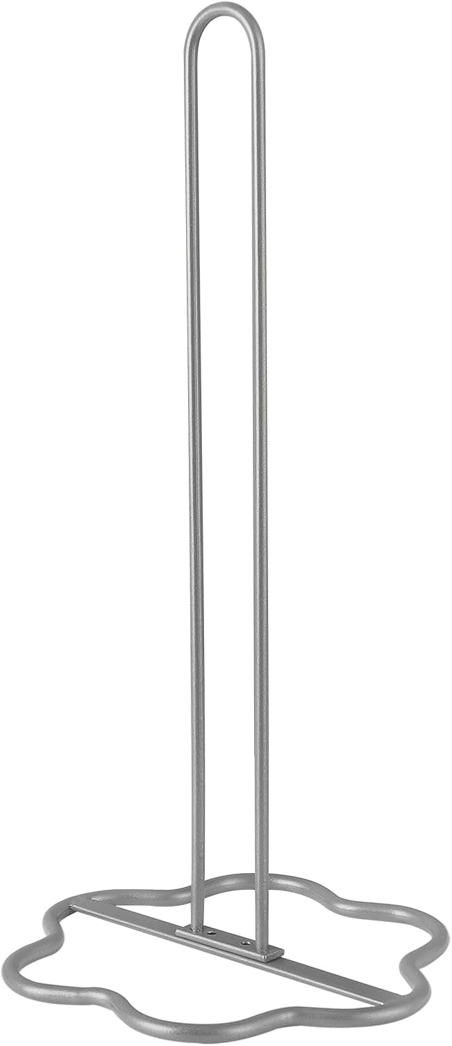Paper Towel Holder Countertop, Sturdy Kitchen Paper Towel Stand for Organization and Storage
