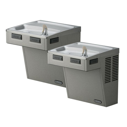 Elkay Wall Mount Mechanical Activation ADA Cooler Non-Filtered Non-refrigerated Stainless