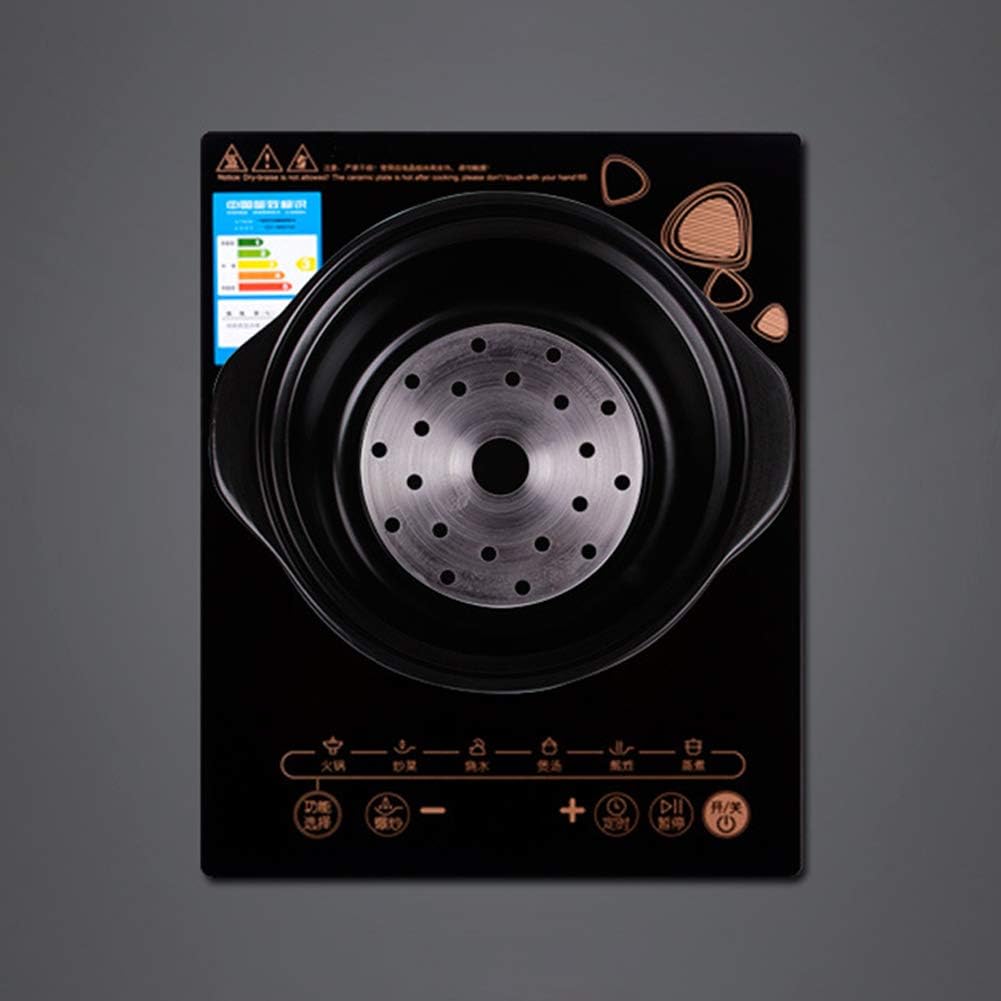 Gigicloud Induction Cooktop Converter Disk, Stainless Steel Plate Cookware Heat Diffuser for Induction Cooker