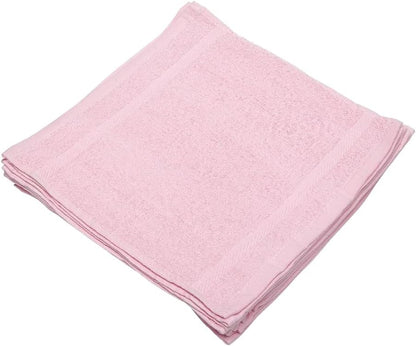 Set, 13x13 Inch, 100% 16 24 Pack Linteum Textile Face Towel Soft Cotton, Single Ring Spun Washcloths, Absorbent