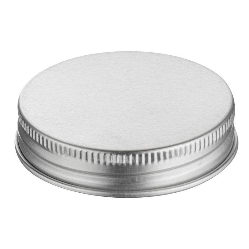 Restaurantware RW Base 1 Ounce Candy Jars 100 Durable Kitchen Storage Containers - Round Airtight Seal Clear Plastic Snack Jars With Silver Aluminum Lids For Table Display Or Candy Buffet