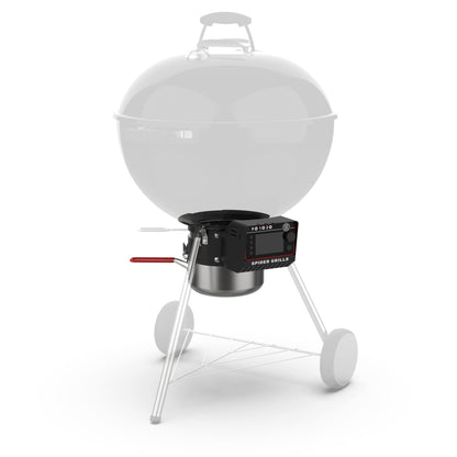 Spider Grills Venom Fan-Powered Temperature Controller with Wi-Fi and App Control for Weber Kettle Grills