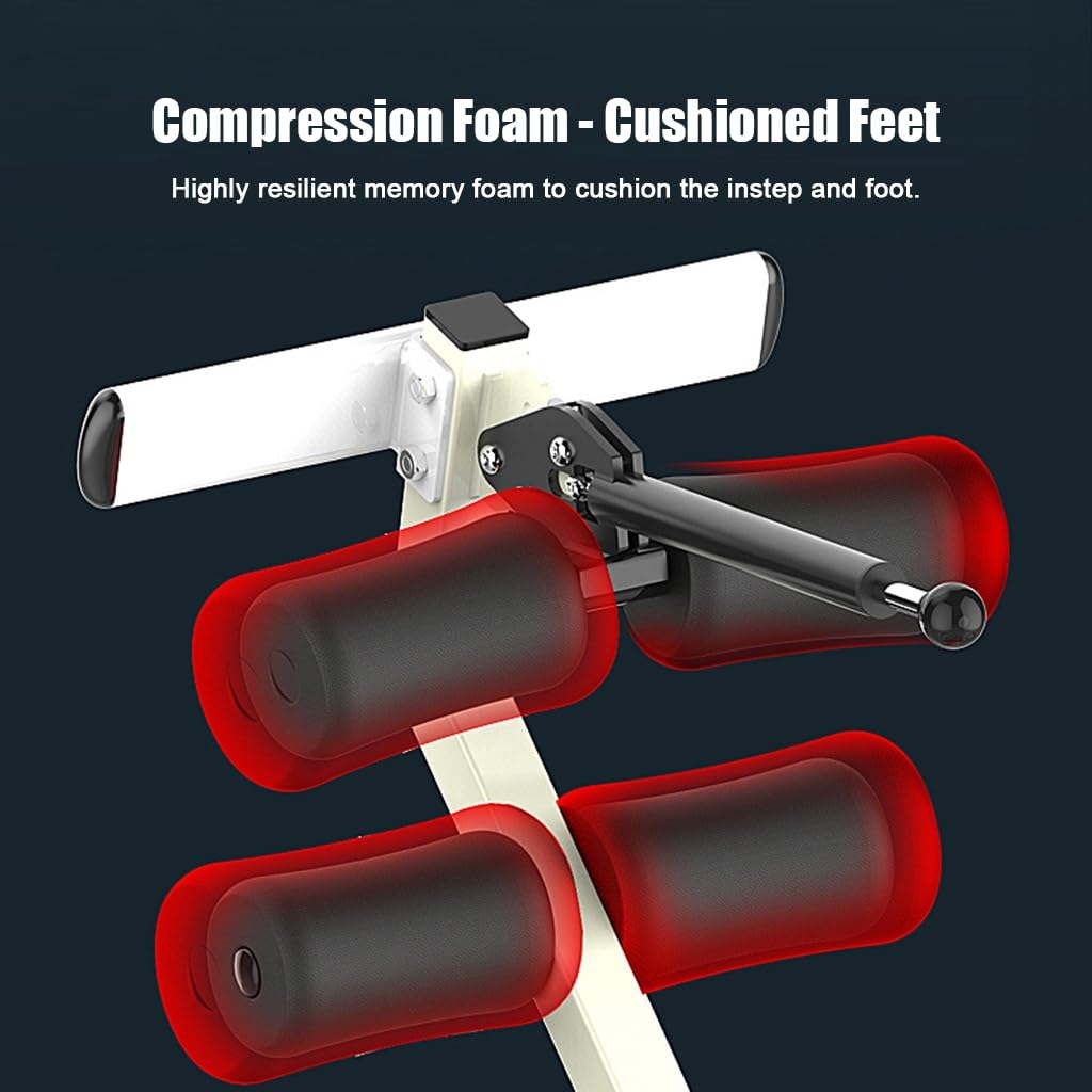 MAgiLL Heavy Duty Inversion Table 330 lbs Capacity with Adjustable Protective Belt Inversion Table for Back Pain Relief Updated