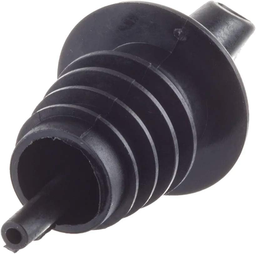 TableCraft Free Flow Pourers, Black, 24-Pack