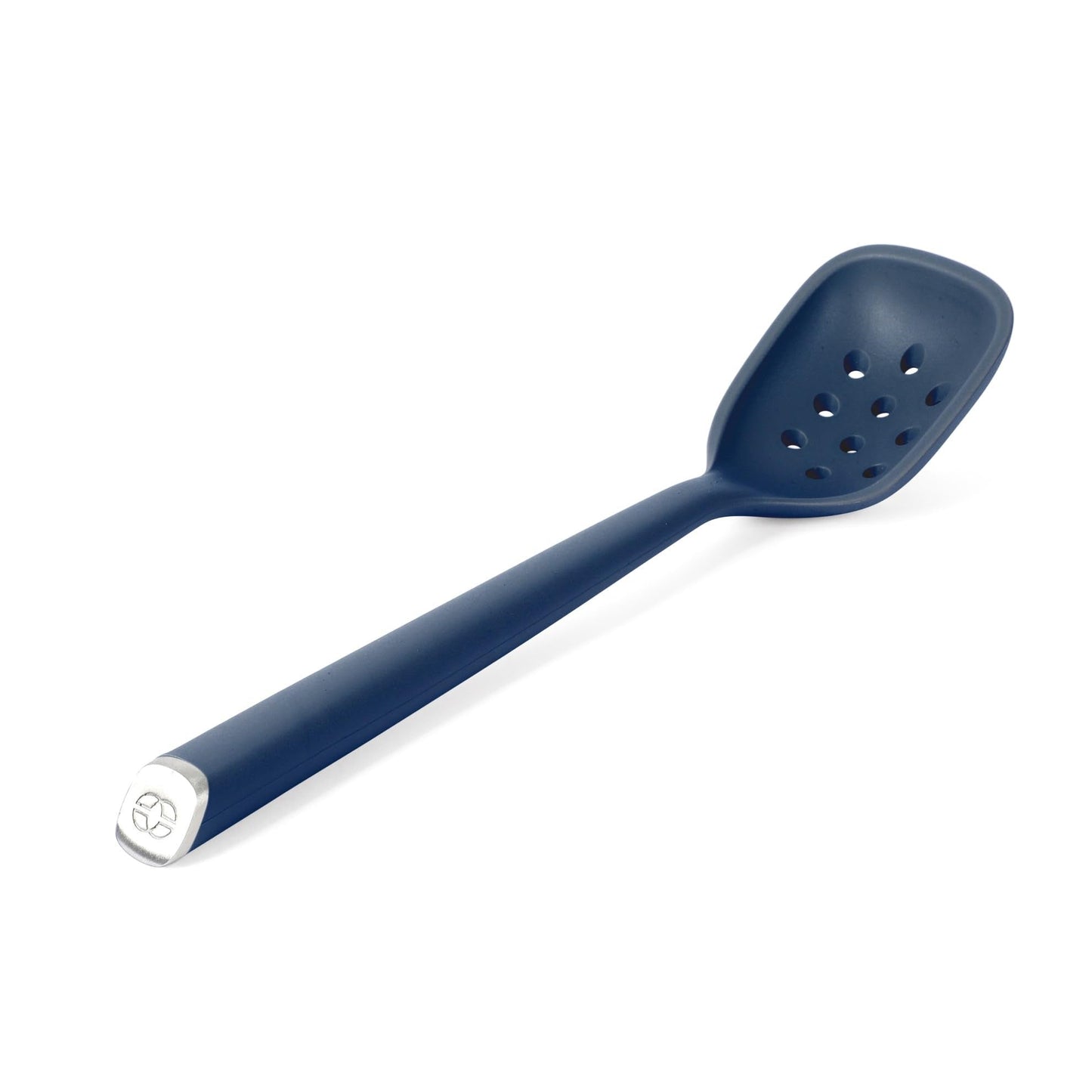 Calphalon Edge Silicone Flexible Slotted Spoon/Skimmer - Navy Blue