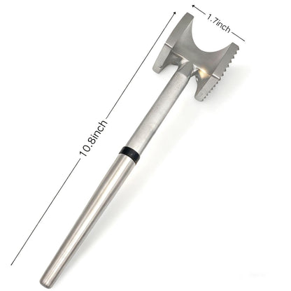 Meat Tenderizer, Heavy Duty and Sturdy Meat Hammer, Masher, Kitchen Double Sided Meat Tenderizer Tool for Tenderizing Steak, Beef, Chicken, and Nuts