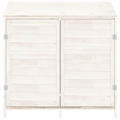 Outdoor Garden Shed 40.2 x 20.5 x 44.1 inch Wooden Storage Cabinet for Backyard Patio Lawn Tools Organization