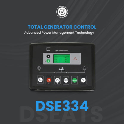 Thunder Parts DSE334 Original - Made in UK | Auto Transfer Switch | DSE0334-01 Monitors Voltage/Frequency of AC Supply from 2 Different Sources | 12/24