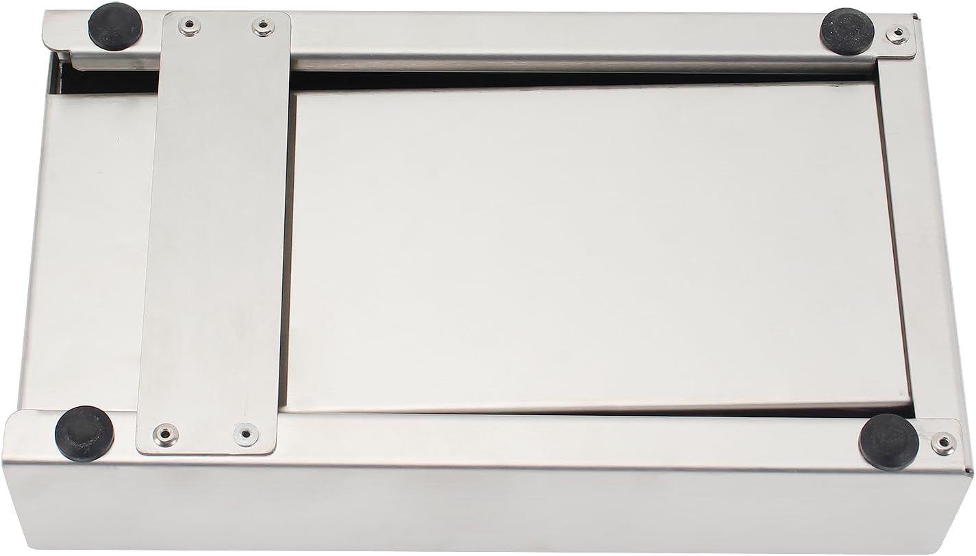 Espresso Knock Box Drawer, Stainless Steel Coffee Grounds Container, Removable Rubber Knock Bar, Non-slip Base, Mini