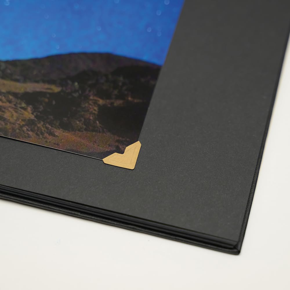 Semikolon - Self-Adhesive Photo Corners for Albums, 252 Pieces, Brown