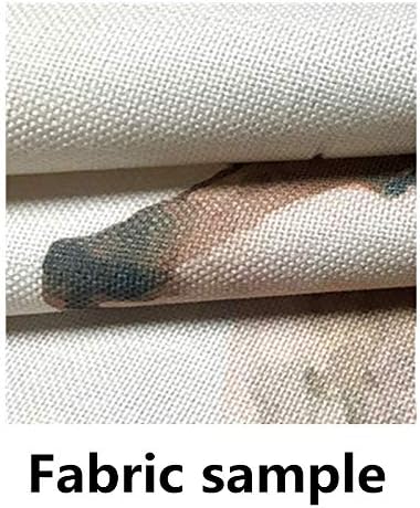 MYRU Japanese Noren Doorway Curtain Tapestry, Feng Shui Door Curtain (Khaki Tea, 33.5 Inches x 59 Inches)