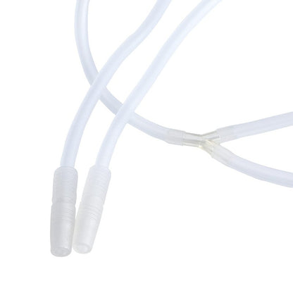 Vacuum Cupping Machine Accessories, Premium Silicone Y Type Hose Tubing for Large Cups