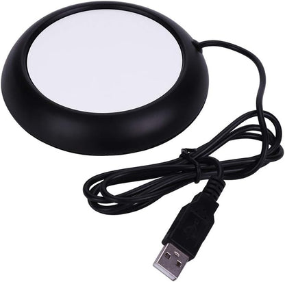 Coffee Mug Warmer, Portable Cup Warmer for Travel, Office, Home for Heating Coffee, Milk, Tea, Hot Chocolate (Hoarse