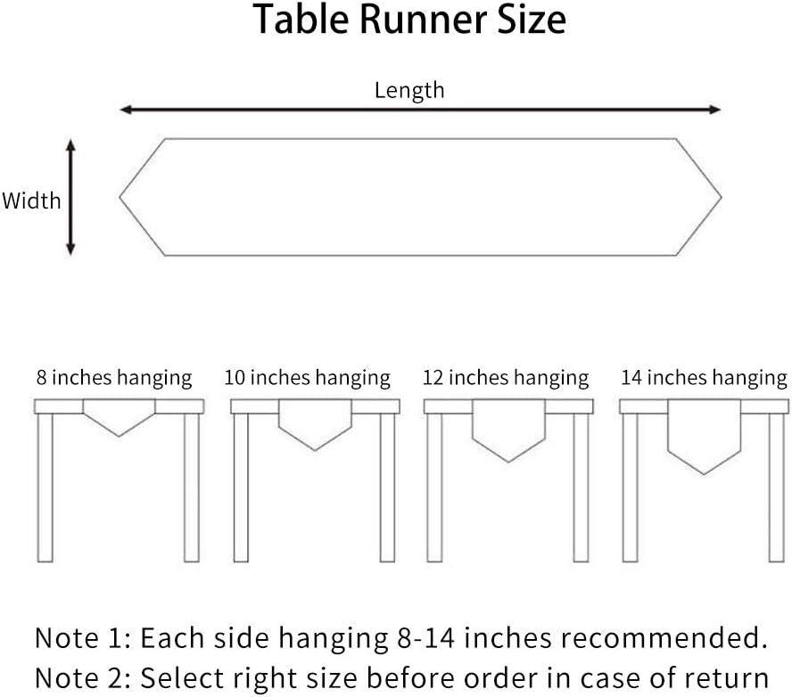 16 36 Inch) ARTABLE Lace Table Runners Rope Embroidery Dresser Scarf Retro Classic Pattern Flowers Natural Fabric