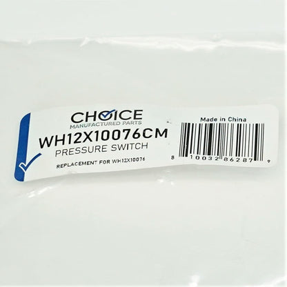 Choice Parts WH12X10076 Water Level Pressure Switch for GE Washing Machine