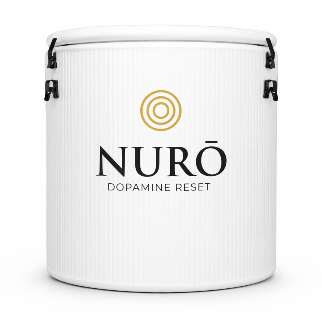 NURŌ Cold Plunge Tub | Luxury Ice Bath for Recovery, Energy & Focus | White