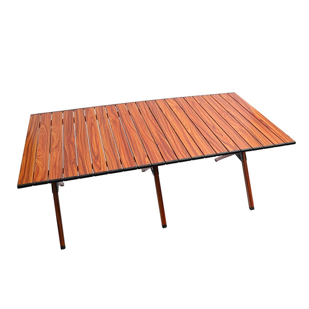 Portable Aluminum Folding Camping Table for Picnic Garden BBQ Large Size Lightweight and Durable Easy to Carry and Set Up