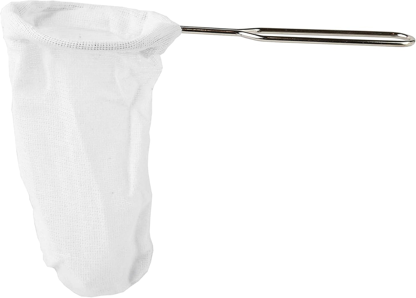 3” Small Reusable Coffee/Tea Filter, Traditional Thai Style Cloth Strainer, Pour Over Coffee Dripper