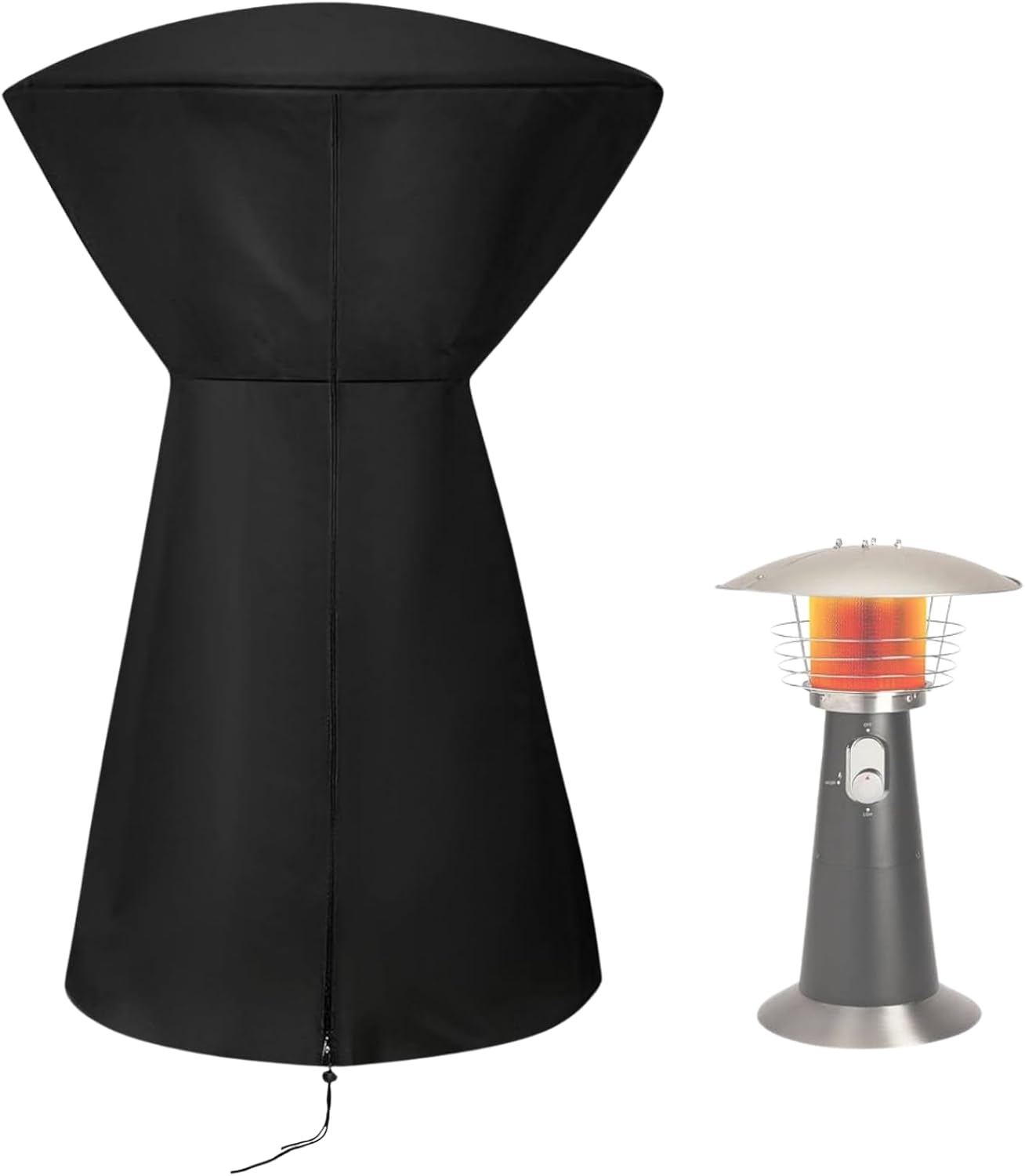 COH-500 17"D25"H, Patio Heater Cover for Cuisinart Portable Tabletop Heater, Waterproof Outdoor Table Heater Cover