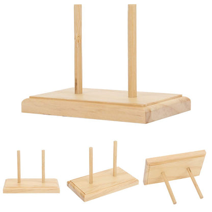 Wooden Bobbin Holder Thread Spool Stand Organizer, Very Useful Tool for Sewing and Embroidery, Craft Tool, Spool Stand, Adjustable Spools