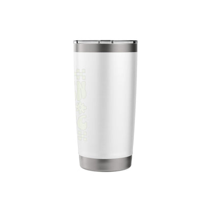 Anti-Racist Ska Punk 2-Tone Chess Checked OI Rude Boy Stainless Steel Insulated Tumbler