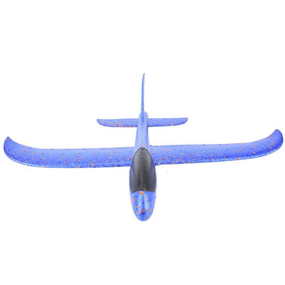 Sunisfa EPP Foam Glider Plane Aircraft, Robust Lightweight Broken with High Simulation Design for Kids, Easy to Assemble, Blue