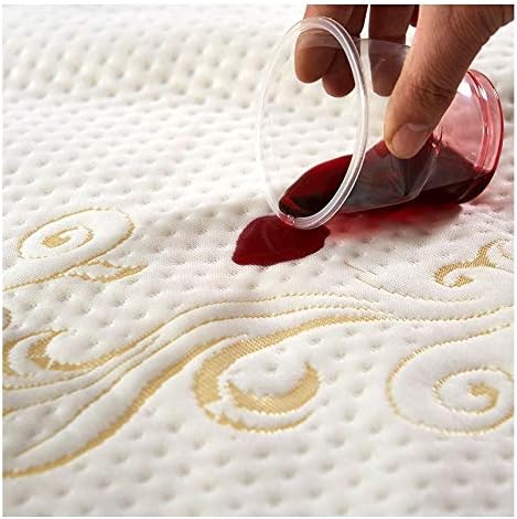 21 inch (Calking(78x84)) OctoRose Premium up to Deep Waterproof Fitted Sheet Mattress Cover Pad Protector.